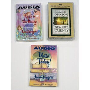 Lot 3 Christian Devotional Inspirational AUDIOBOOKS on Cassette Iyanla Vanzant